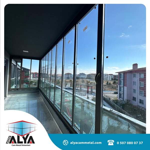 Konya Cam Balkoncu Bitmiş Proje 4